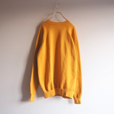 80s mickey print sweat  (mustard)