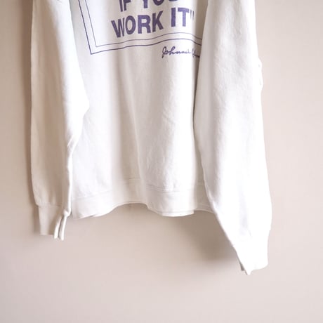 90s "Fruit Of The Loom" print sweat