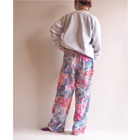 ”Jonathan Logan" floral easy wide pants