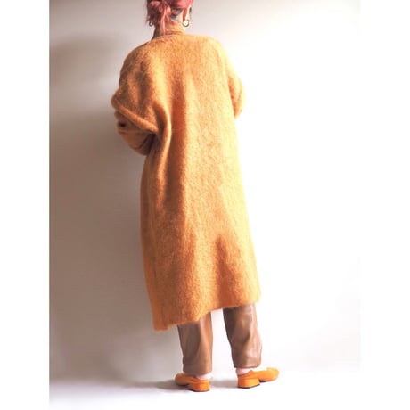 vintage mohair long cardigan