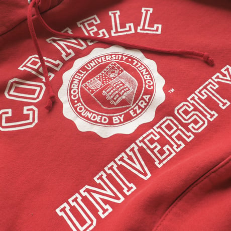 00s〜 "JERZEES" college print sweat parka