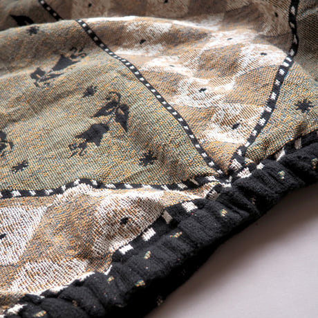 "Painted Pony" switching tapestry jacket