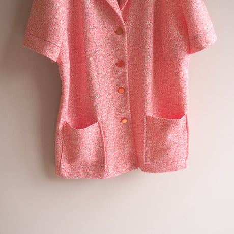 60〜70s "Montgomery Ward" knit s/s jacket