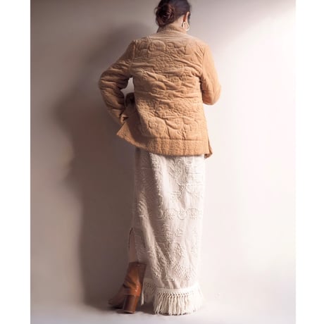 vintage floral quilted jacket