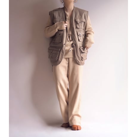 "AIKAR" oversized fishing vest