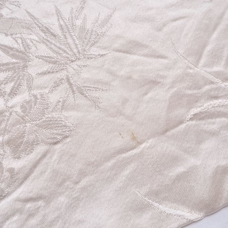 60s chinese white satin coat