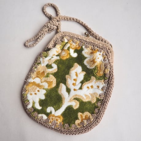 60〜70s tapestry woven mini bag