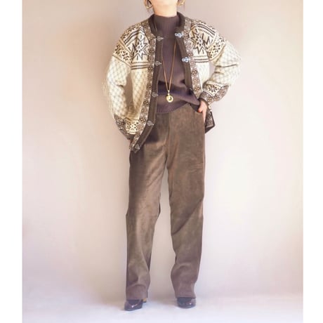 made in Switzerland nordic cardigan