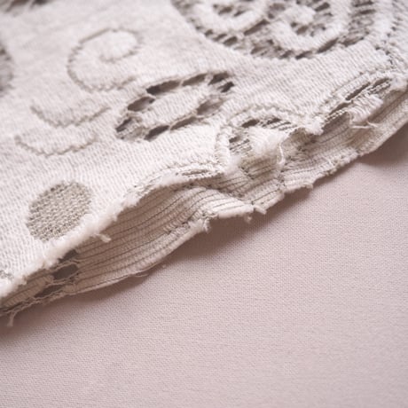 vintage remake lace cropped blouse