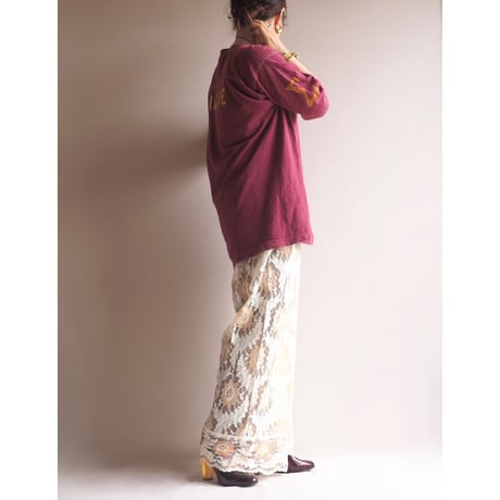 original remake lace wide pants