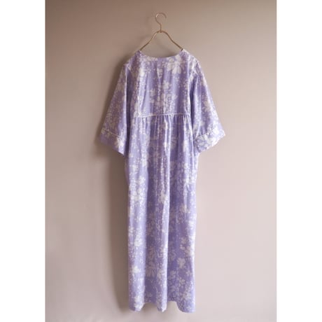 70s "Intime for Brownstone Studio" floral house maxi dress