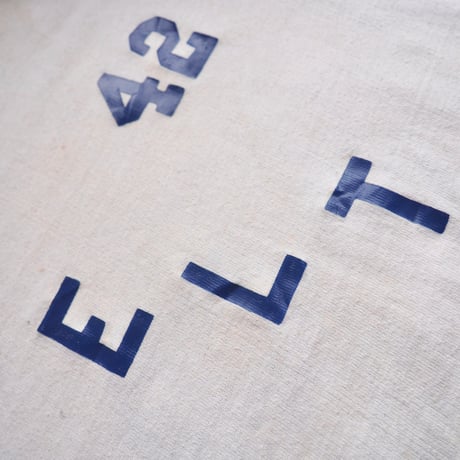 80〜90s numbering print raglan tee