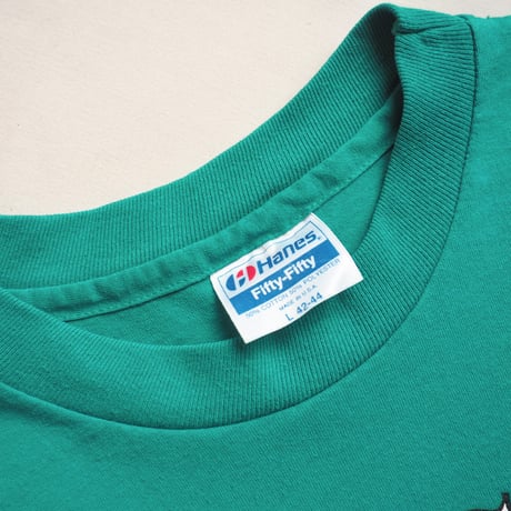 80s "Hanes" JewISTON print t-shirts (GR)
