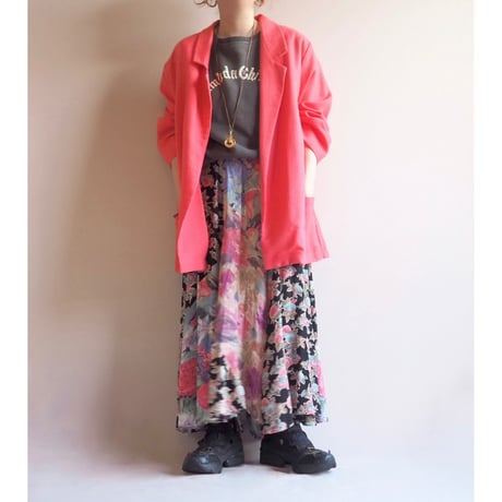 "Joanna" vivid pink tailored jacket