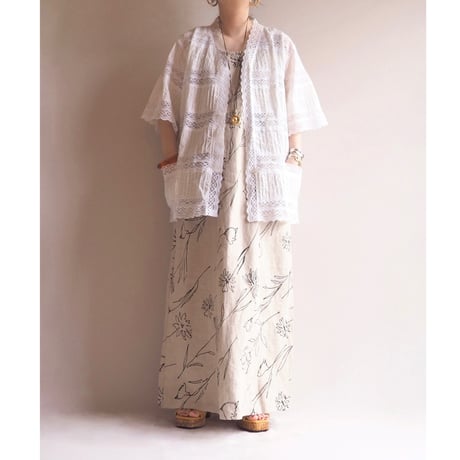 vintage mexican lace jacket