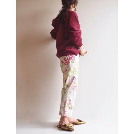 "NINA LEONARD" floral pants