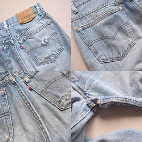 90s made in USA Levi's 501xx damage denim pants
