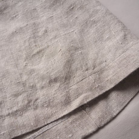 "SIEBENSTEIN" linen design wrap maxi skirt
