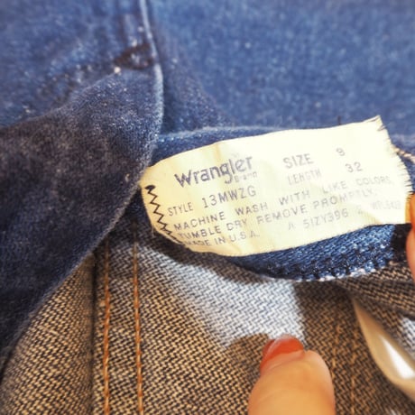 90s wrangler blue denim pants