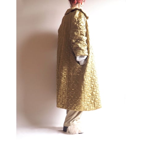 60s "Rhapsody by GLAZIER" quilted coat
