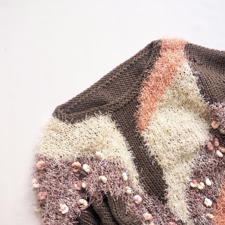 vintage shaggy design sweater
