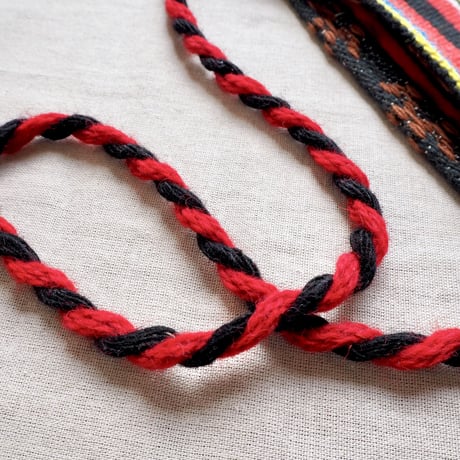 90s Greece fringe rug bag
