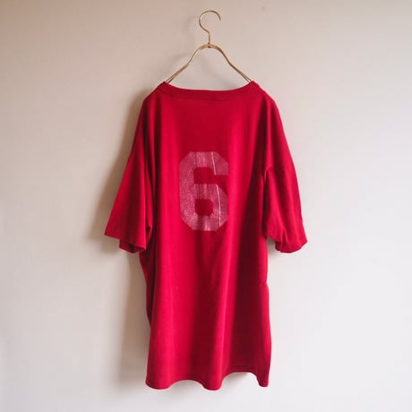 90s "Russel Athletic" oversized numbering tee