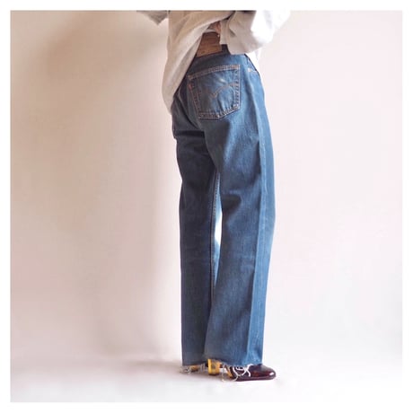 90s made in USA Levi's 501 cut off denim pants