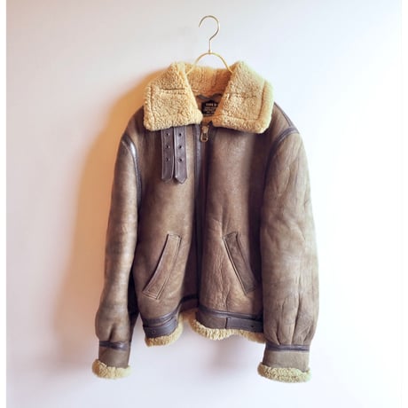 80s "SCHOTT" B-3 type flight jacket