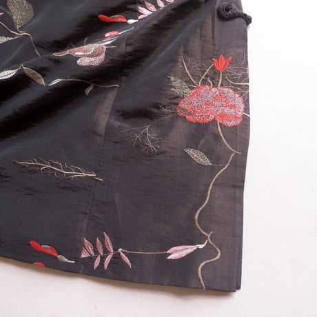 vintage Chinese floral embroidered blouse