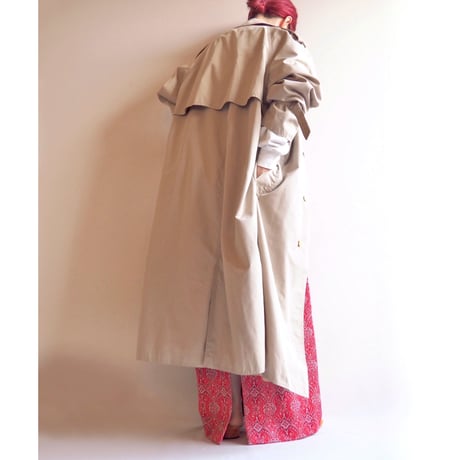 euro vintage oversized trench coat