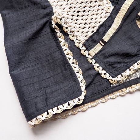 vintage "Sandy Starkman"  jute art jacket