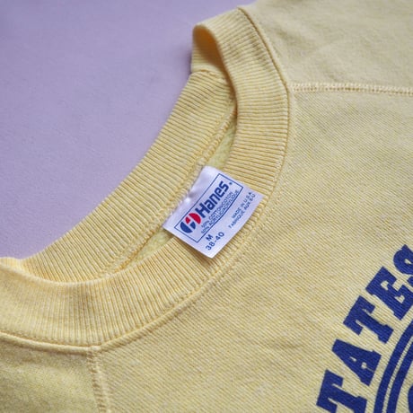 80s "Hanes" print sweatshirt