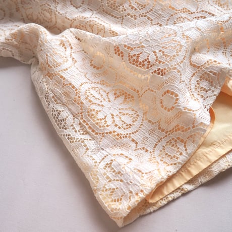 60〜70s lace house coat
