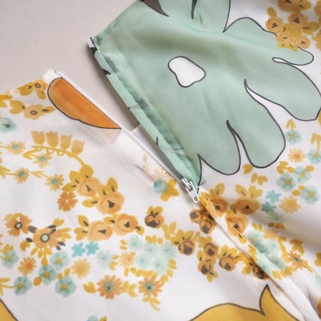 70s floral sheer maxi dress