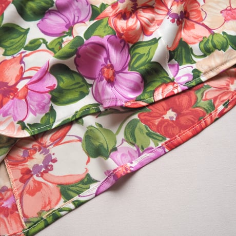70s flare sleeve floral maxi dress