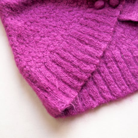 vintage mohair long cardigan