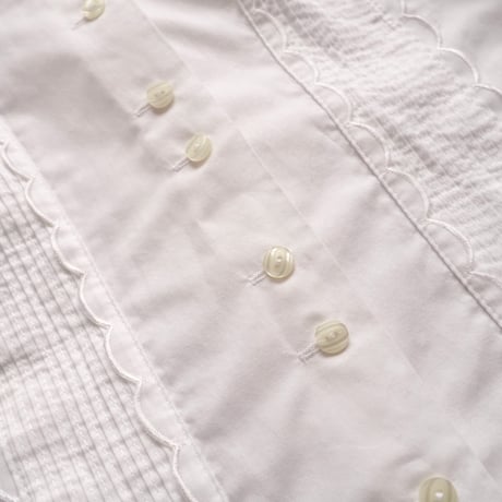 "Erba" puff sleeve ruffle blouse