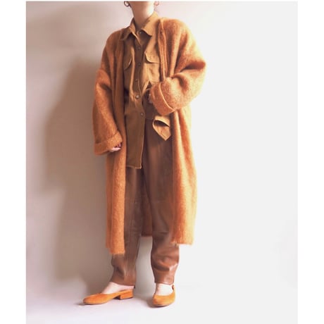 vintage mohair long cardigan