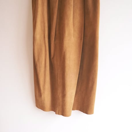 "Armand Ventilo" suede maxi skirt