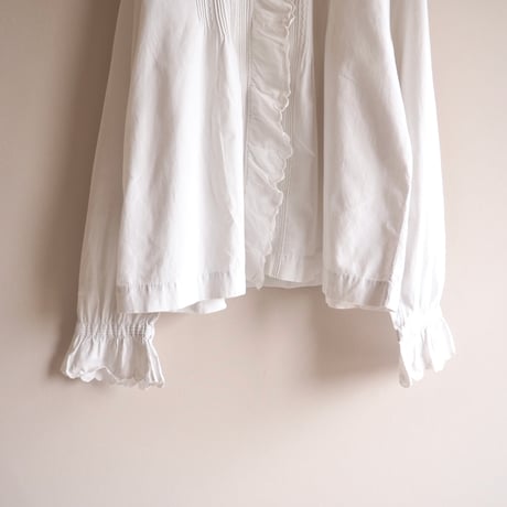 1900s〜 edwardian ruffle night blouse