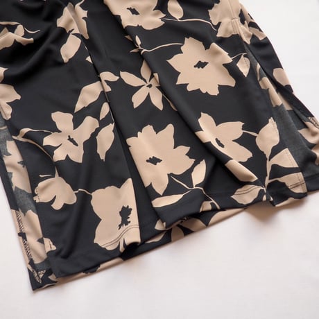 "NOTATIONS" floral maxi skirt