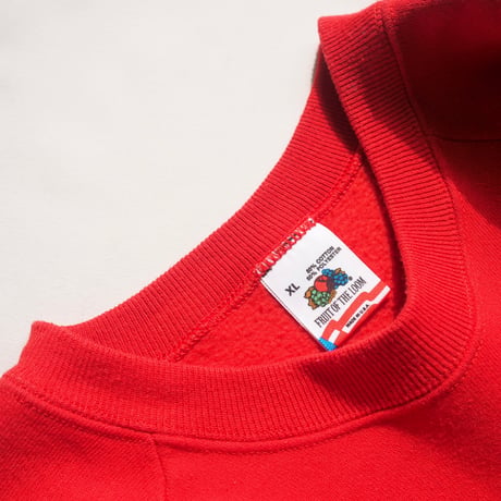 90s "Fruit Of The Loom" print sweat