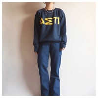 80s "Pannill" patch print sweatshirt