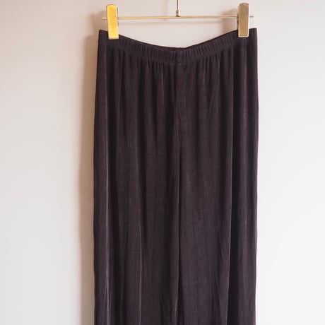 "CHICO'S" stripe textured easy pants