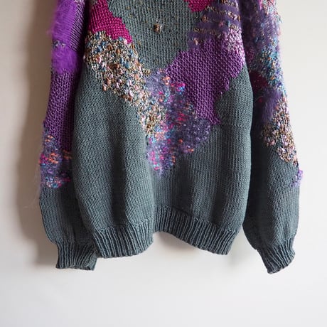 80〜90s switching design sweater