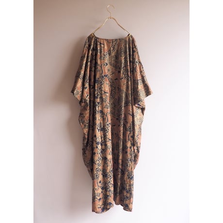 vintage african batik kaftan design dress