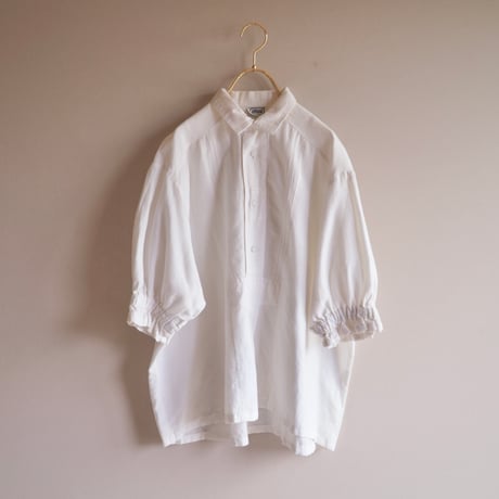vintage embroidered cotton folk blouse