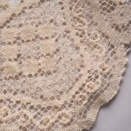 original remake lace patchwork maxi skirt 【E】