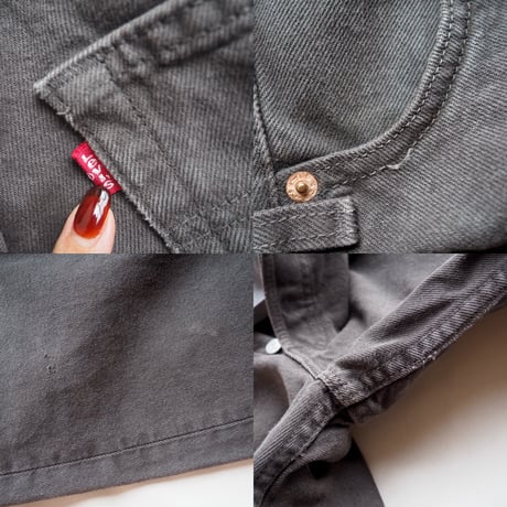 90s made in USA Levi's 501 cut off denim